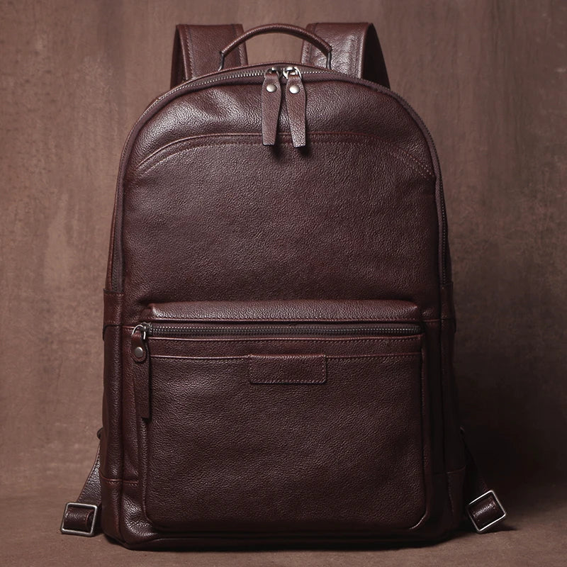 Mochila de Couro Exclusiva Prime Elite