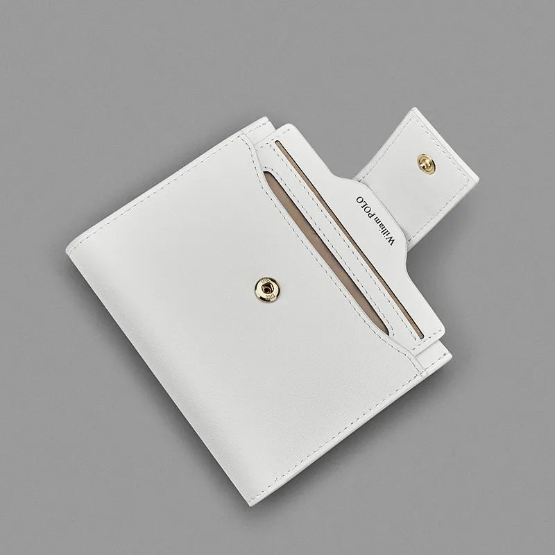 Carteira Feminina de Couro Slim Personalizada William Polo!