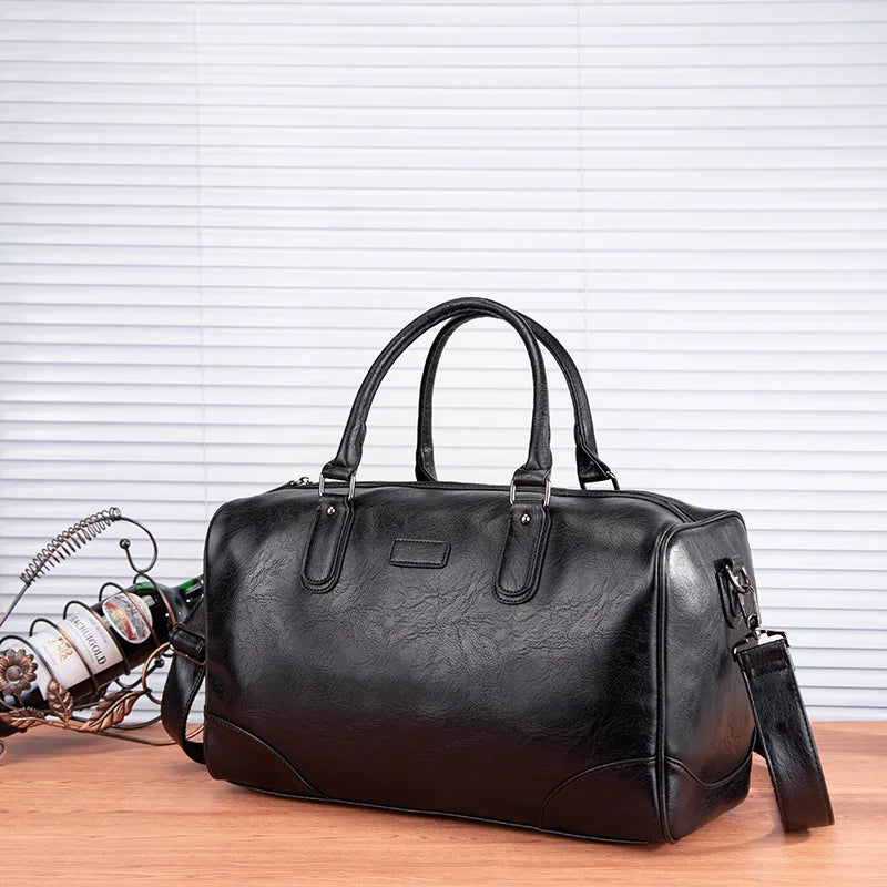 Mala de Viagem Executiva de Couro – Modelo All Black