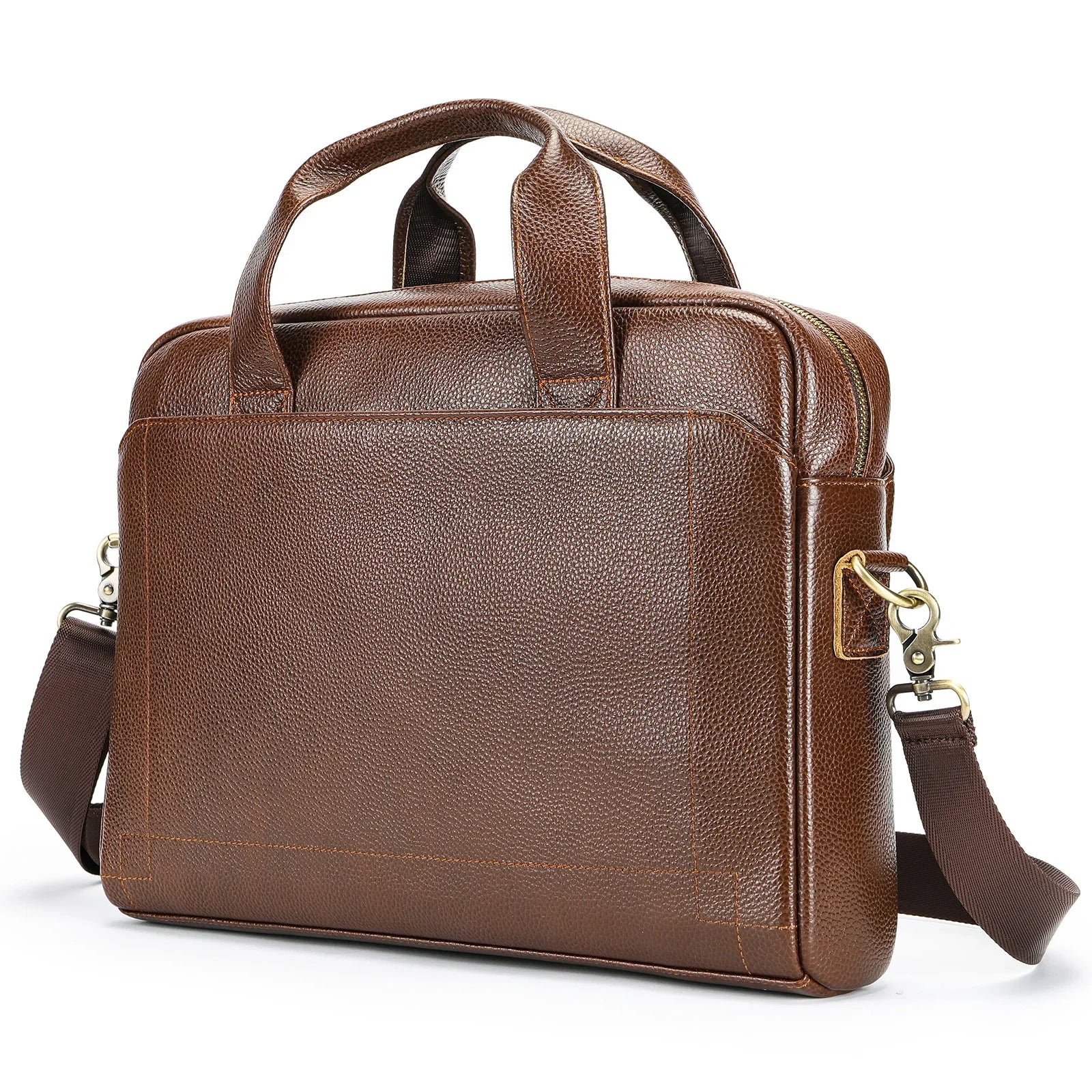 Pasta Masculina de Couro para Notebook Executiva – Modelo Bolsa de Mão ou Ombro!