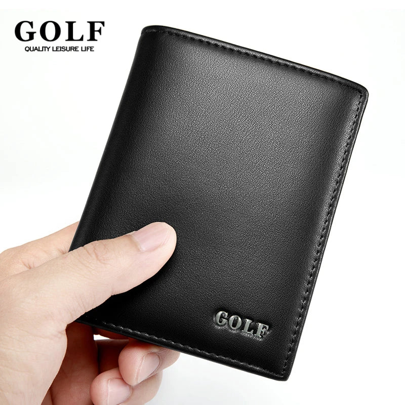 Carteira Masculina de Couro Sintético Golf