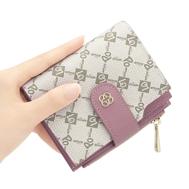 Carteira Feminina Minimalista Personalizada William Polo