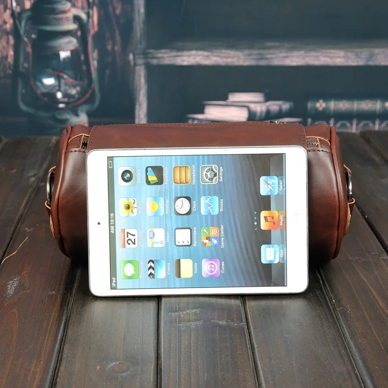 Bolsa Transversal de Couro Shoulder Bag