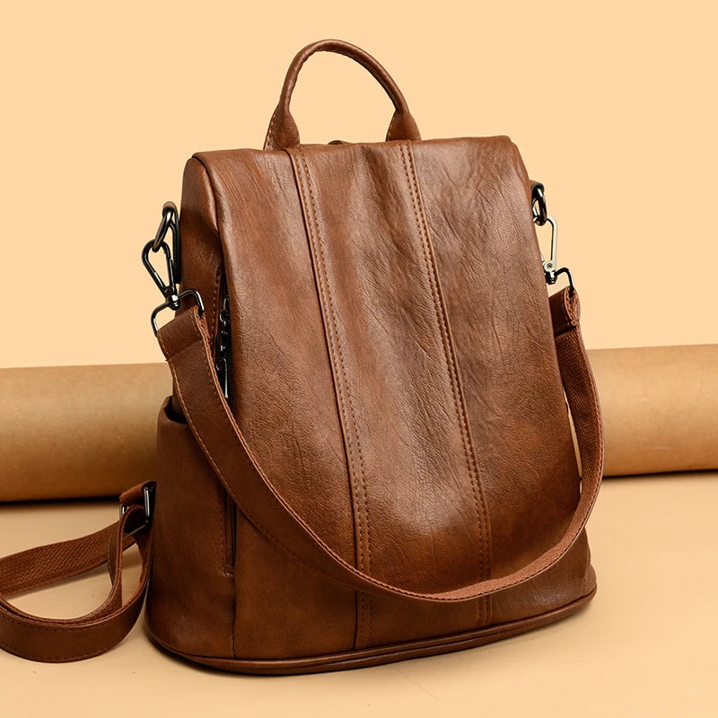 Bolsa Feminina de Couro Legítimo Impermeável!