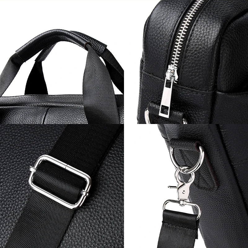 Pasta de Couro Masculina para Notebook 15.6 Polegadas – Modelo Hang Bag