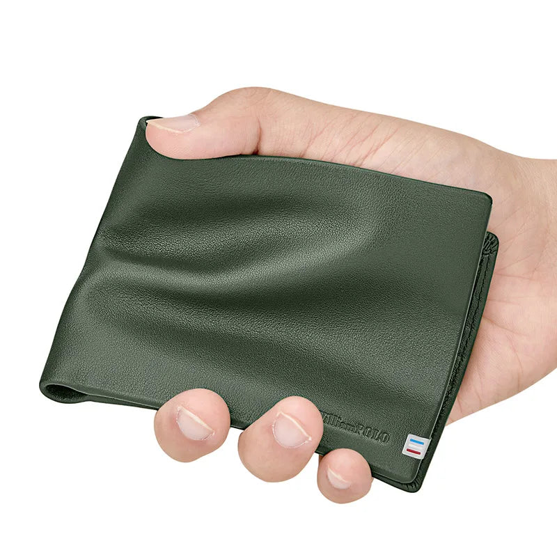 Carteira de Couro Masculina Slim Clássico William Polo