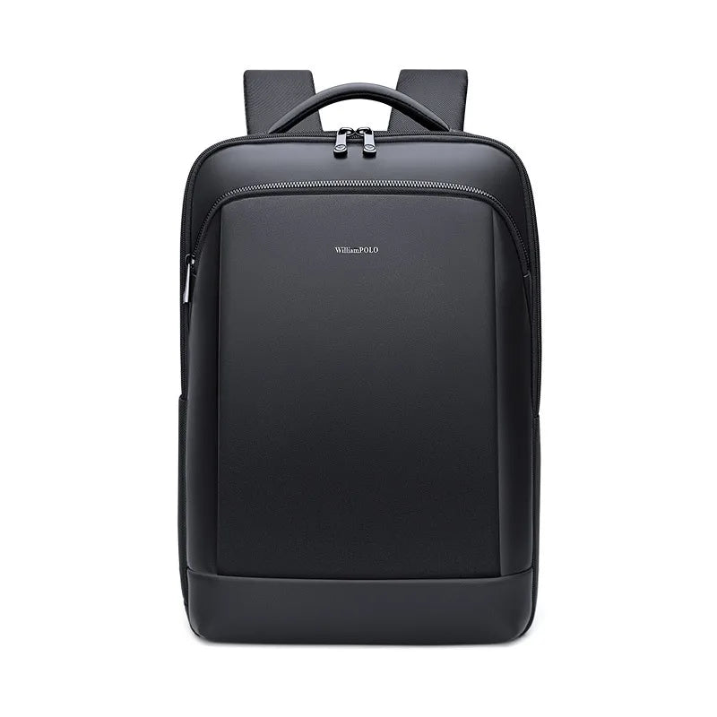 Mochila Executiva Masculina William Polo de Couro Premium para Notebook!