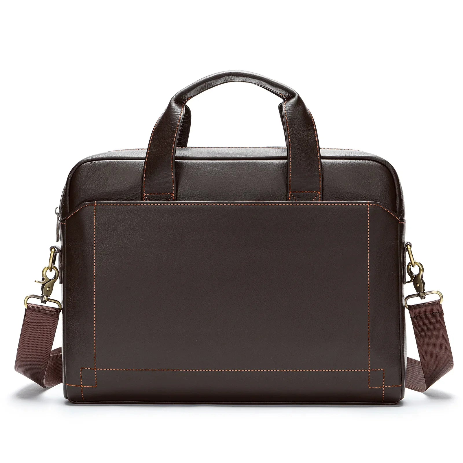 Pasta Masculina de Couro para Notebook Executiva – Modelo Bolsa de Mão ou Ombro!