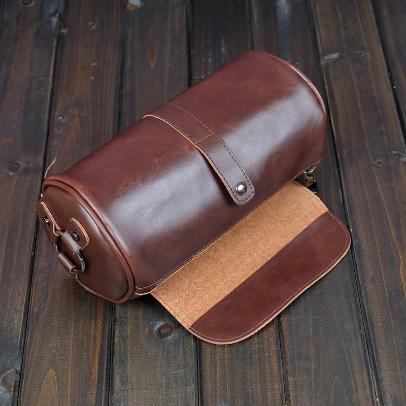 Bolsa Transversal de Couro Shoulder Bag
