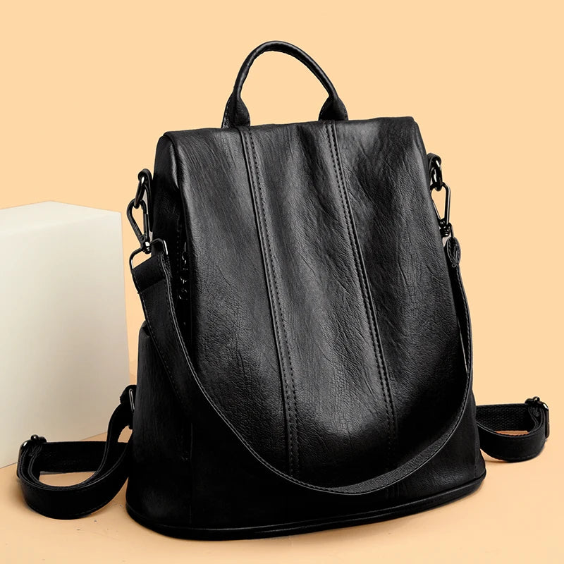 Bolsa Feminina de Couro Legítimo Impermeável!
