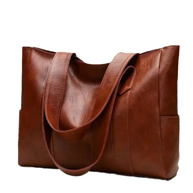 Bolsa Feminina de Couro Legítimo - Modelo Europeu