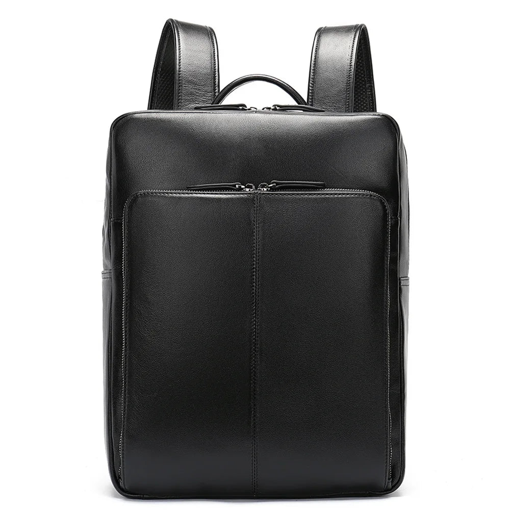Mochila Masculina Executiva de Couro Legítimo – Modelo Prime