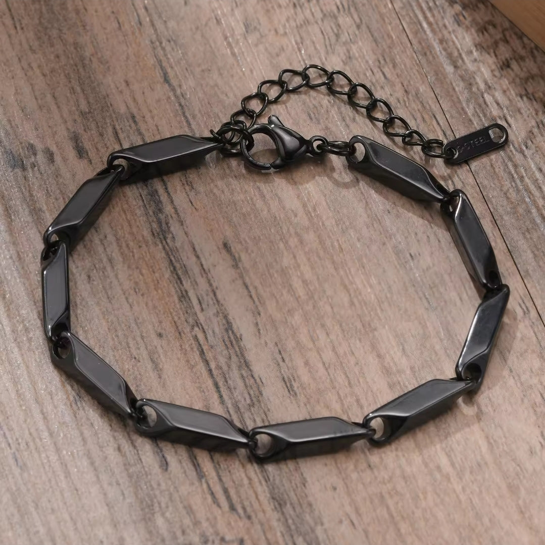 Pulseira Masculina Madri Banhada a Ouro e Prata!