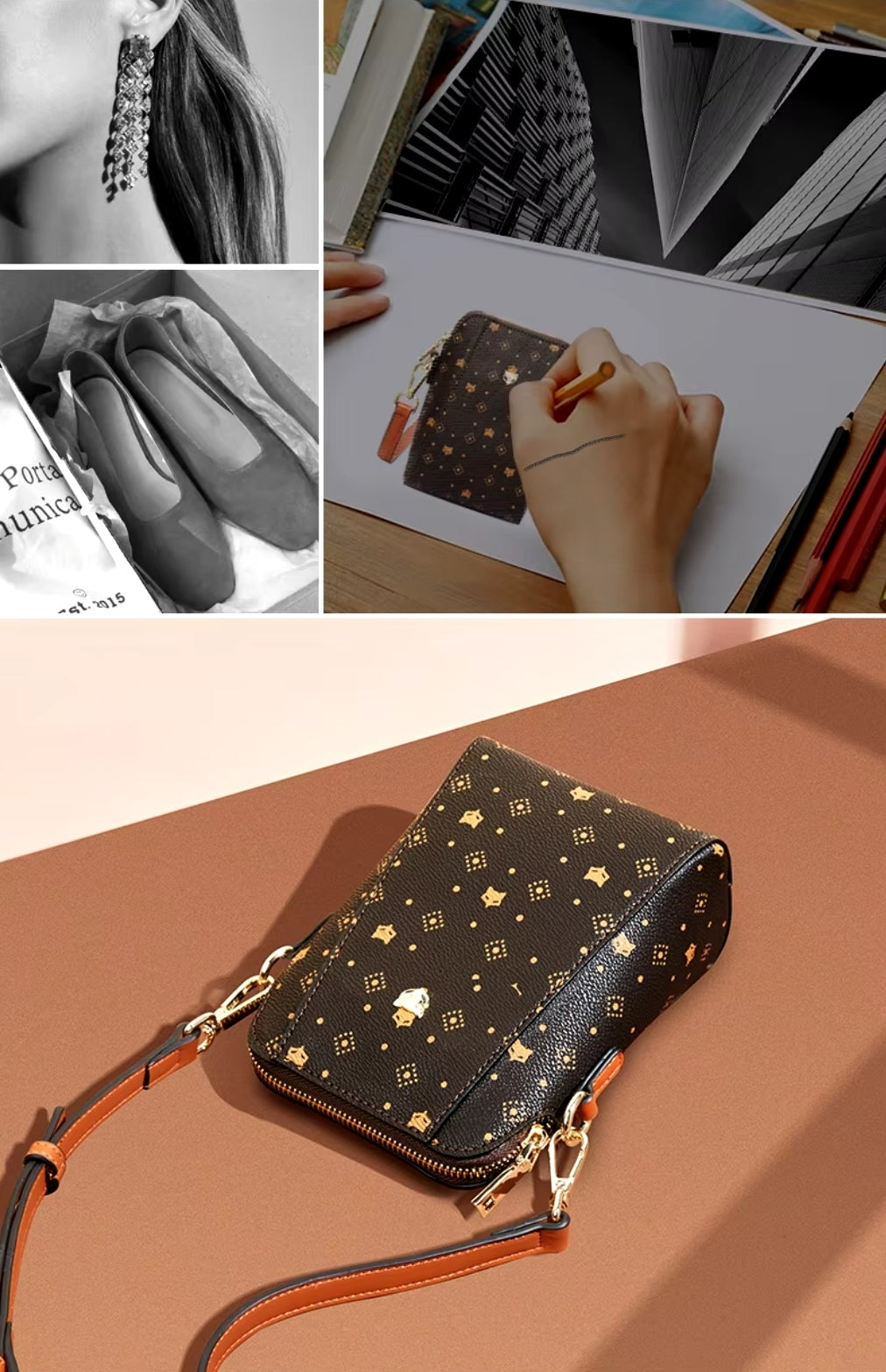 Bolsa Feminina Foxer Personalizada – Linha Madri Bolsa de Mão e Ombros