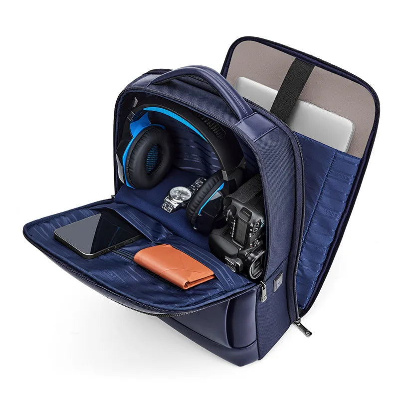 Mochila Executiva Masculina William Polo de Couro Premium para Notebook!