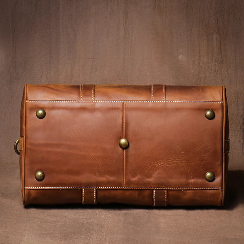 Mala Executiva de Couro Genuíno – Modelo Streamlined