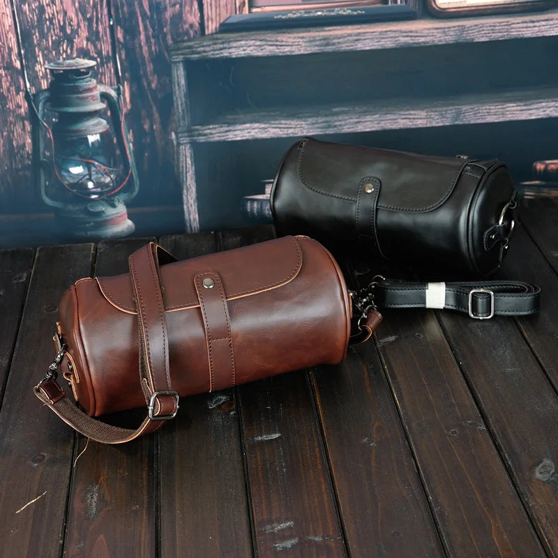 Bolsa Transversal de Couro Shoulder Bag