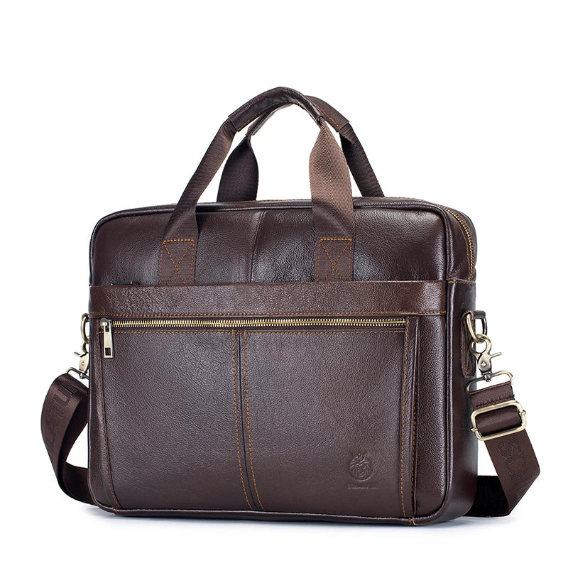 Pasta de Couro Masculina para Notebook 15.6 Polegadas – Modelo Hang Bag