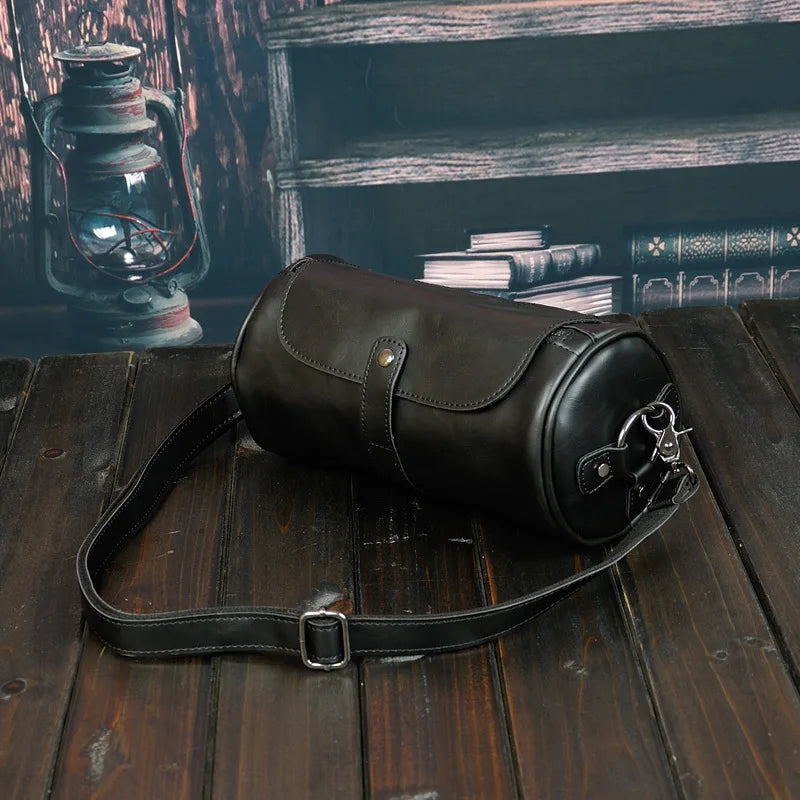 Bolsa Transversal de Couro Shoulder Bag