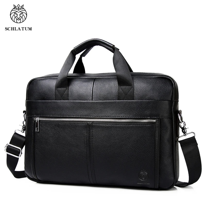 Pasta de Couro Masculina para Notebook 15.6 Polegadas – Modelo Hang Bag
