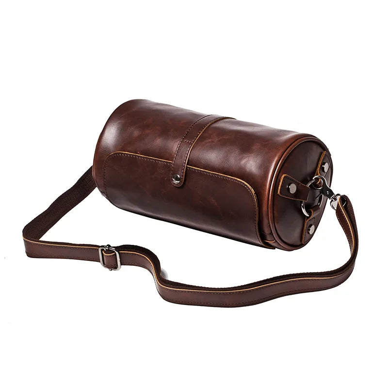 Bolsa Transversal de Couro Shoulder Bag