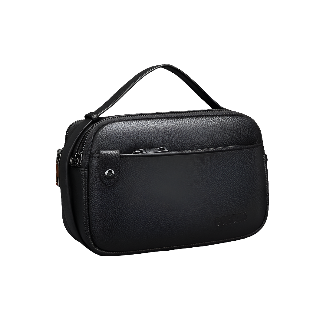Nécessaire Masculina de Couro – Modelo Britânico