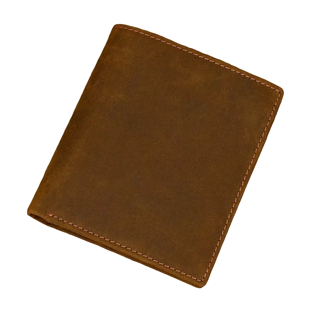 Carteira Masculina de Couro Genuíno – Modelo Minimalist