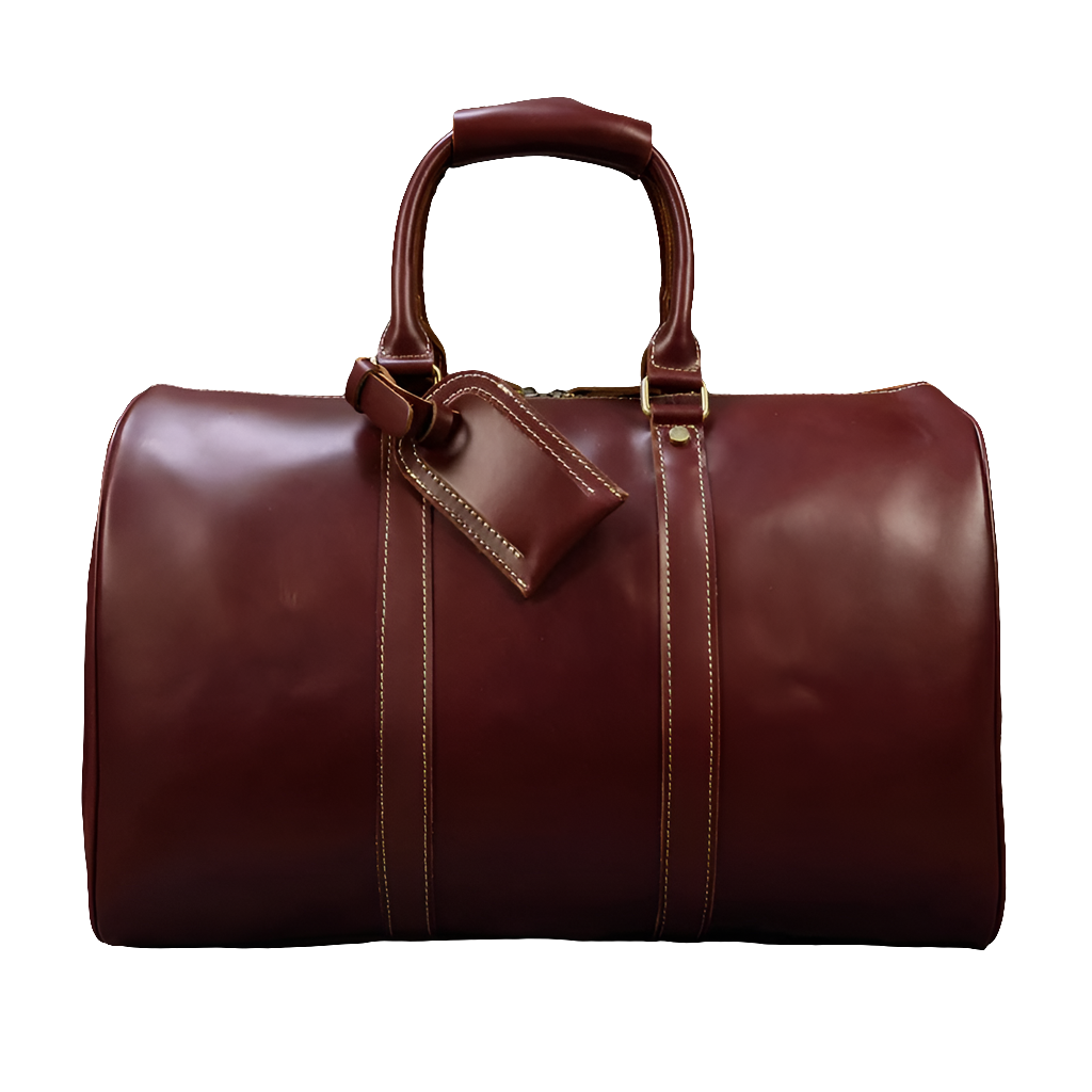 Mala de Viagem de Couro Legítimo – Prime All Red