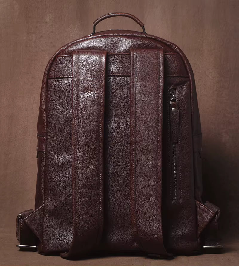 Mochila de Couro Exclusiva Prime Elite
