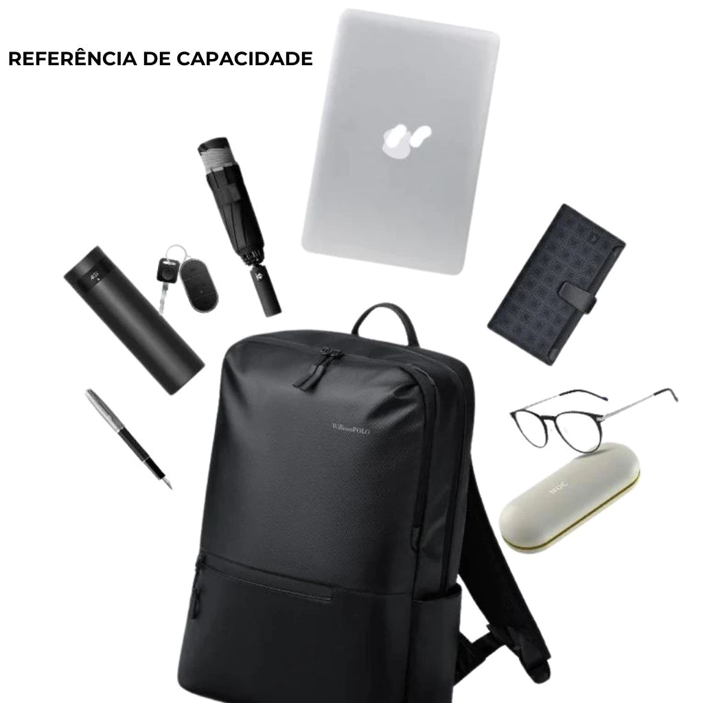 Mochila Masculina para Notebook William Polo Modelo Comfort !