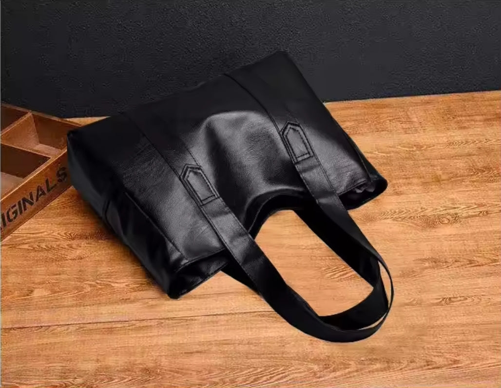 Bolsa Feminina de Couro Legítimo - Modelo Europeu
