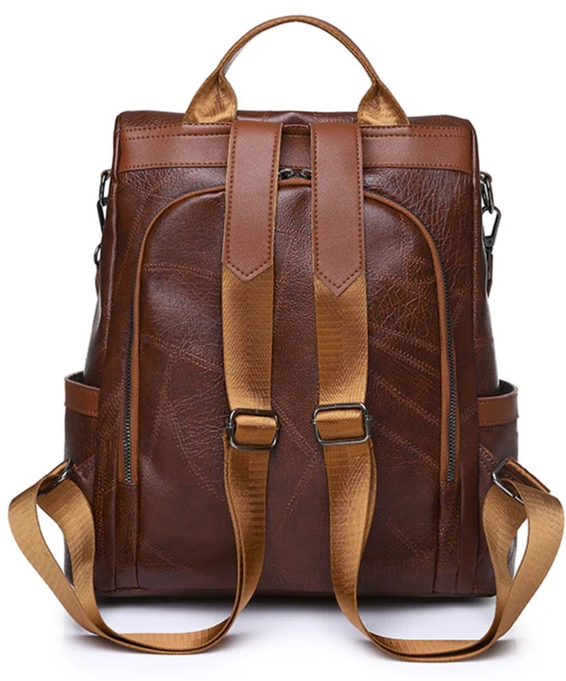 Mochila Feminina de Couro – Modelo Safe