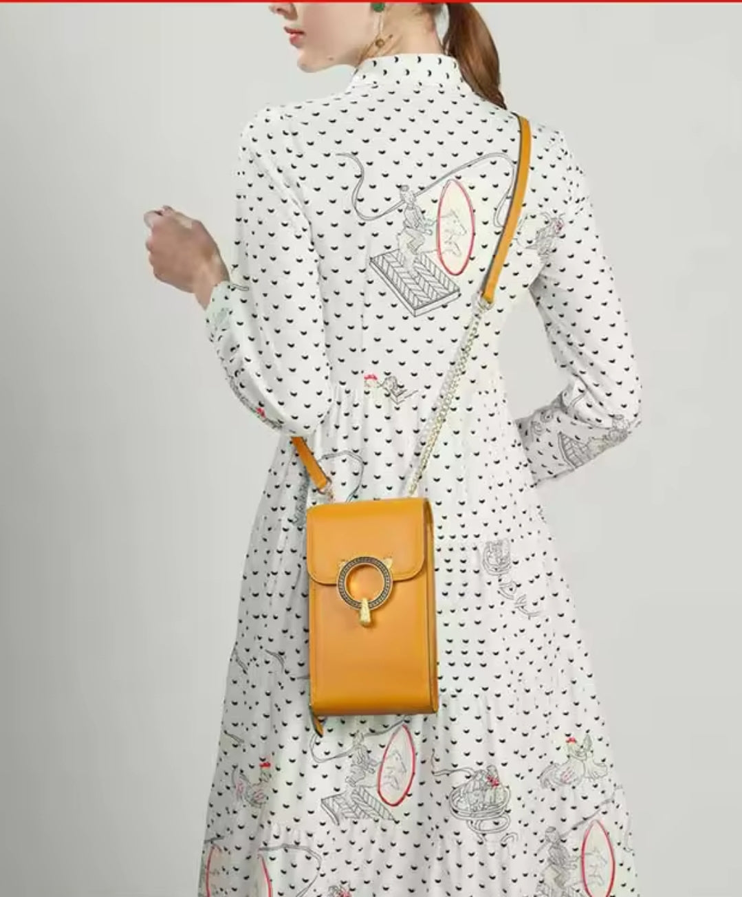 Bolsa Feminina de Couro Legítimo Foxer – Modelo Minimalista Barcelona