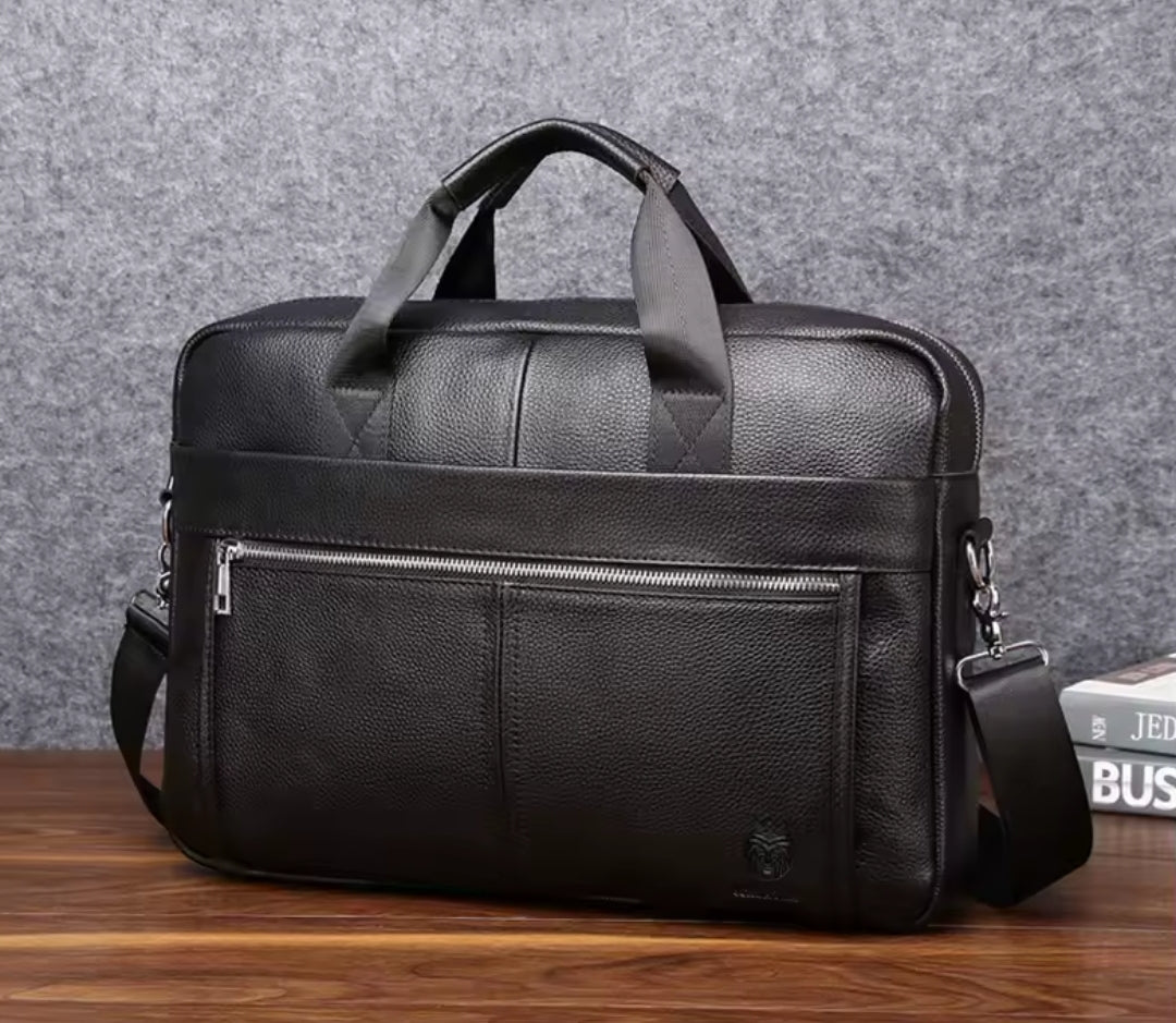 Pasta de Couro Masculina para Notebook 15.6 Polegadas – Modelo Hang Bag