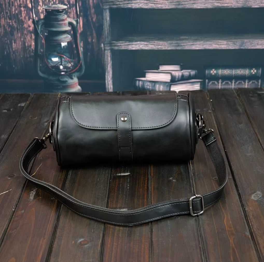 Bolsa Transversal de Couro Shoulder Bag