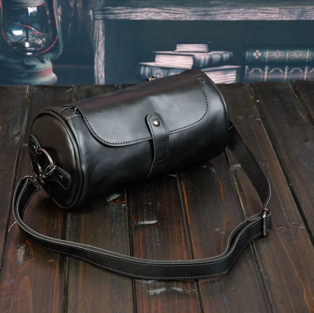 Bolsa Transversal de Couro Shoulder Bag