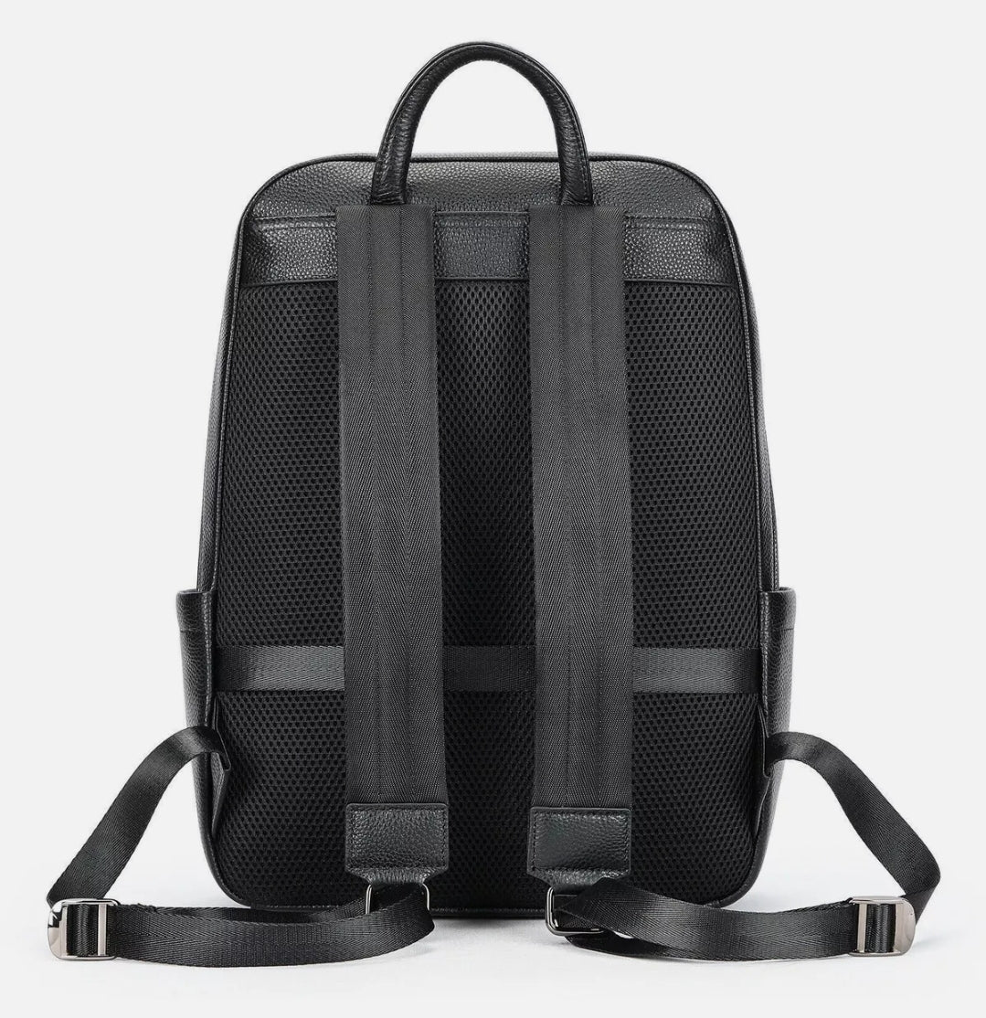 Mochila Masculina Executiva de Couro Legítimo – Modelo Crocodilo