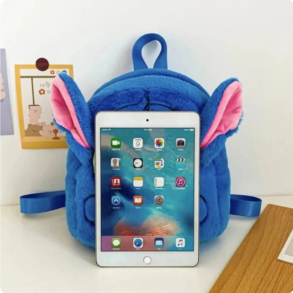 Mochila Stitch de Pelúcia em 3D