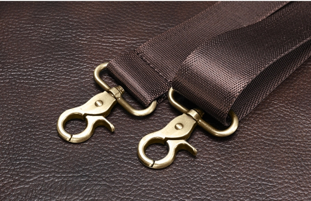 Pasta Masculina de Couro para Notebook Executiva – Modelo Bolsa de Mão ou Ombro!