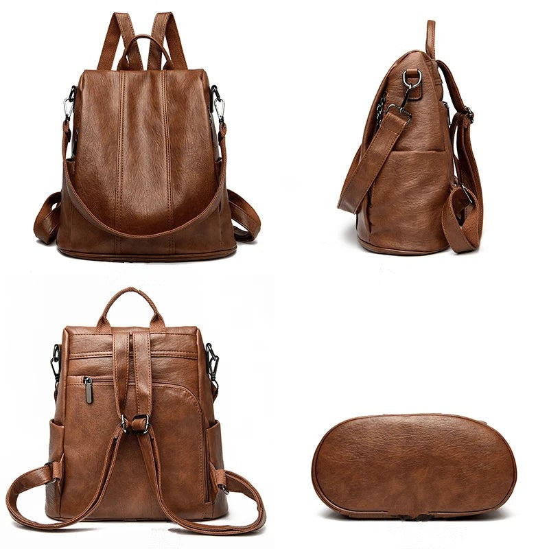 Bolsa Feminina de Couro Legítimo Impermeável!