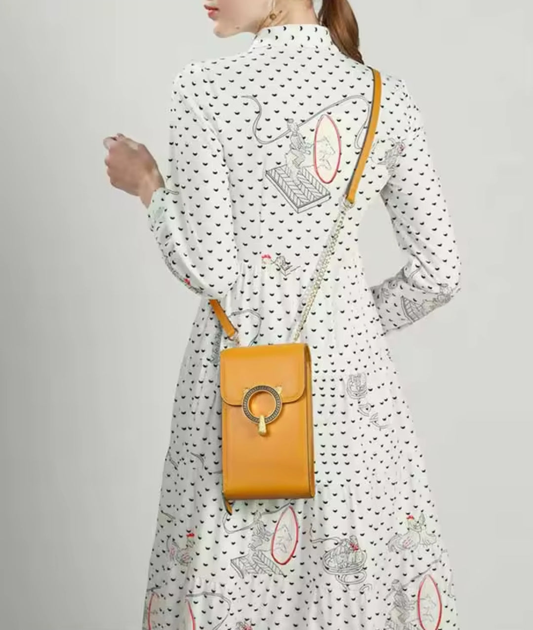 Bolsa Feminina de Couro Legítimo Foxer – Modelo Minimalista Barcelona