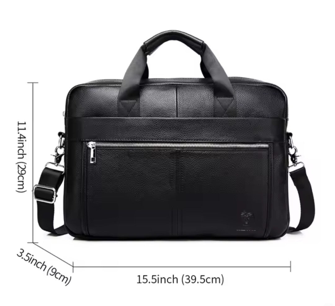 Pasta de Couro Masculina para Notebook 15.6 Polegadas – Modelo Hang Bag