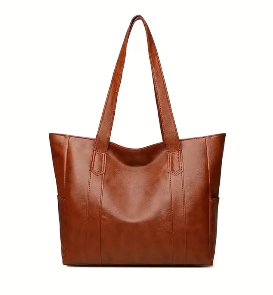 Bolsa Feminina de Couro Legítimo - Modelo Europeu