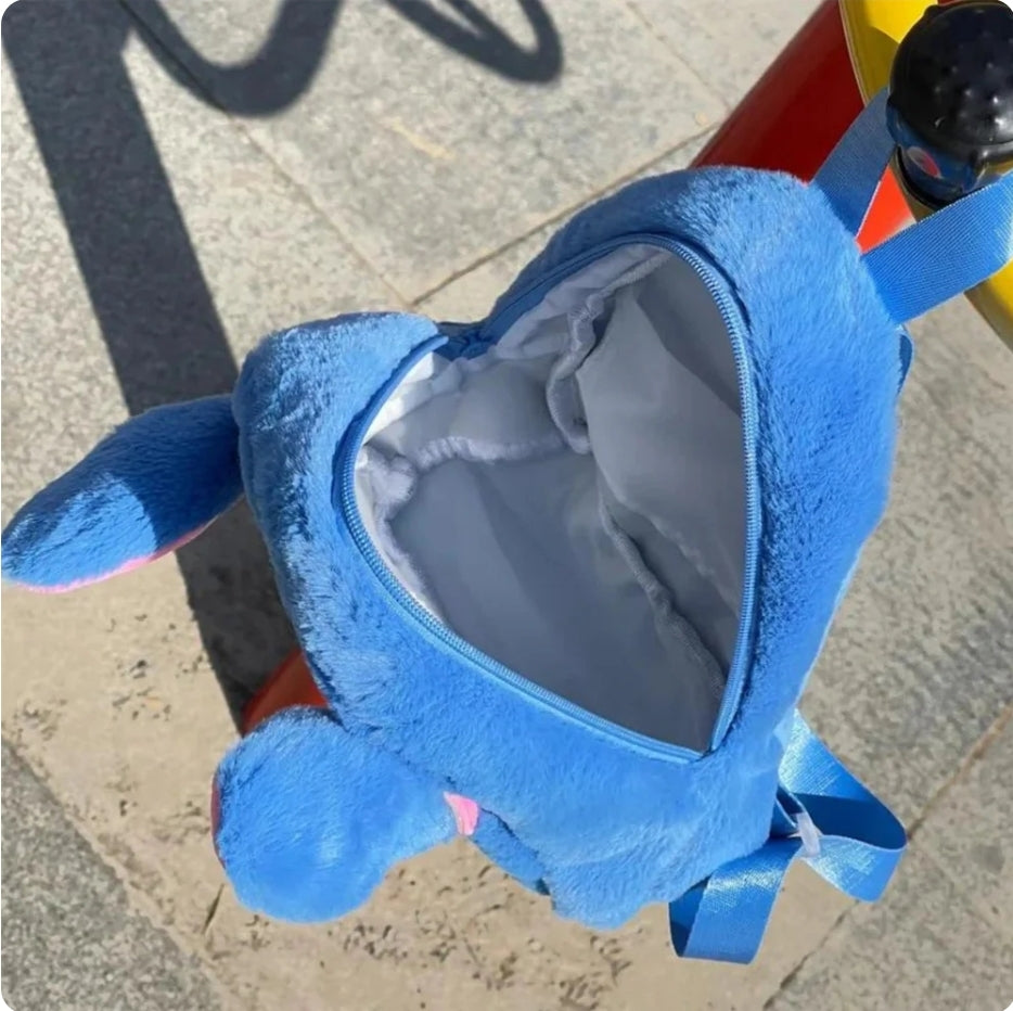 Mochila Stitch de Pelúcia em 3D