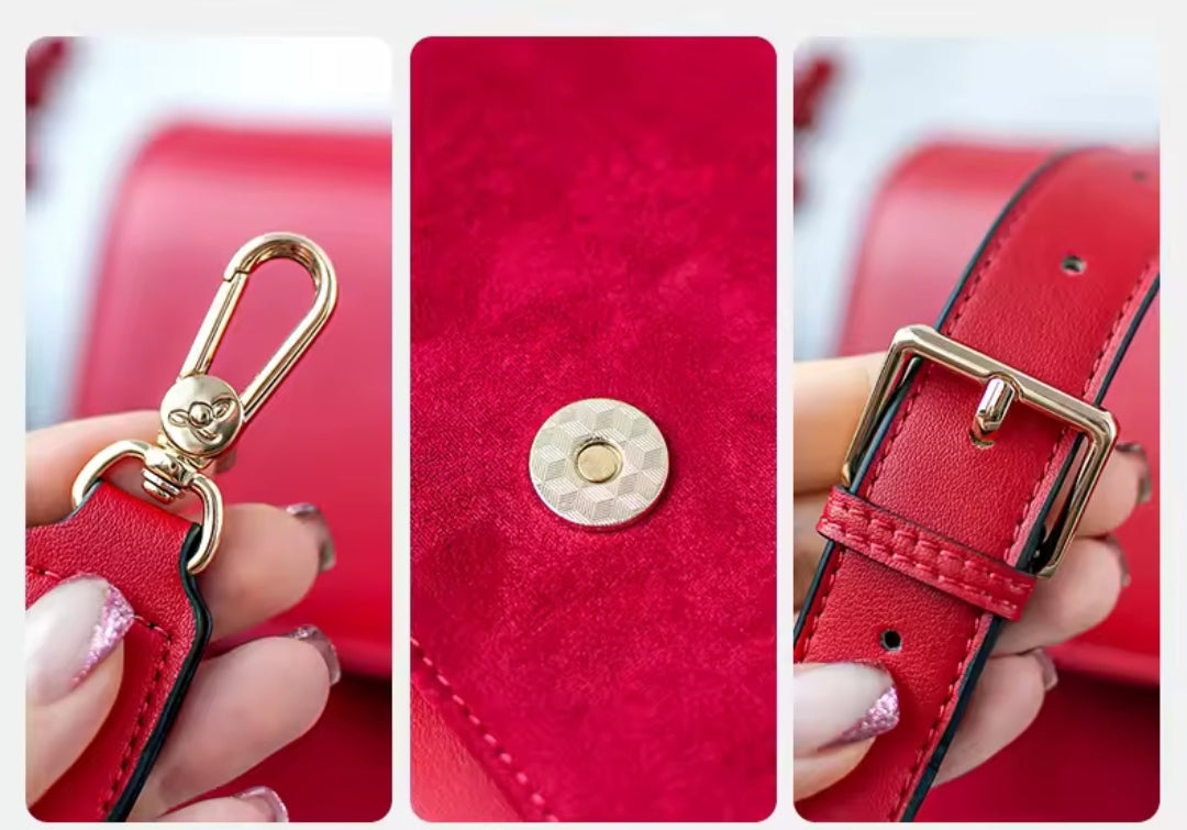 Bolsa Feminina de Couro Foxer – Modelo Compact Elegance