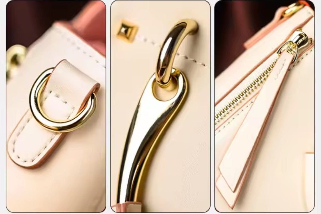 Bolsa Feminina Foxer de Couro Personalizado Premium-Modelo Bolsa de Mão