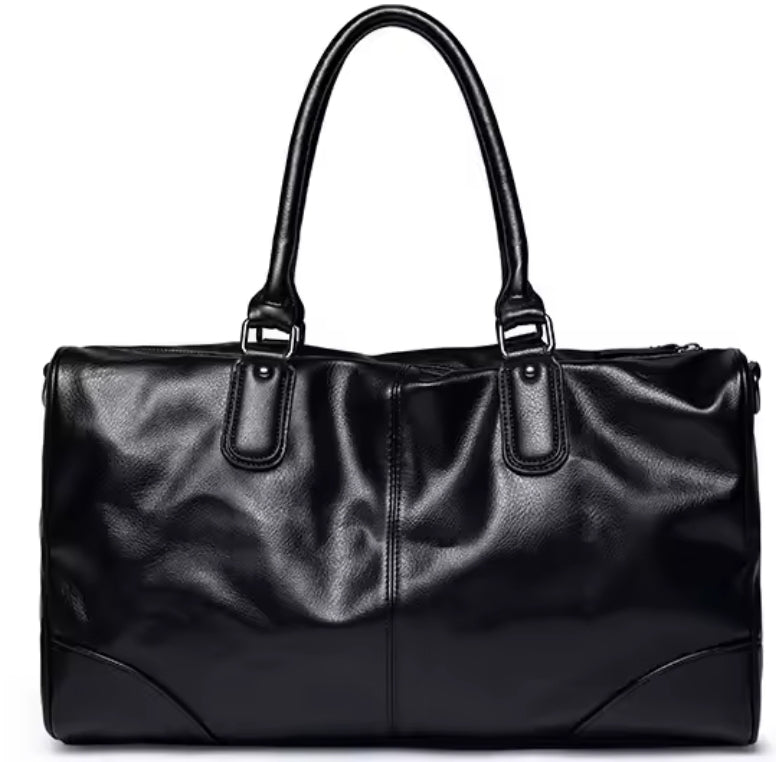Mala de Viagem Executiva de Couro – Modelo All Black