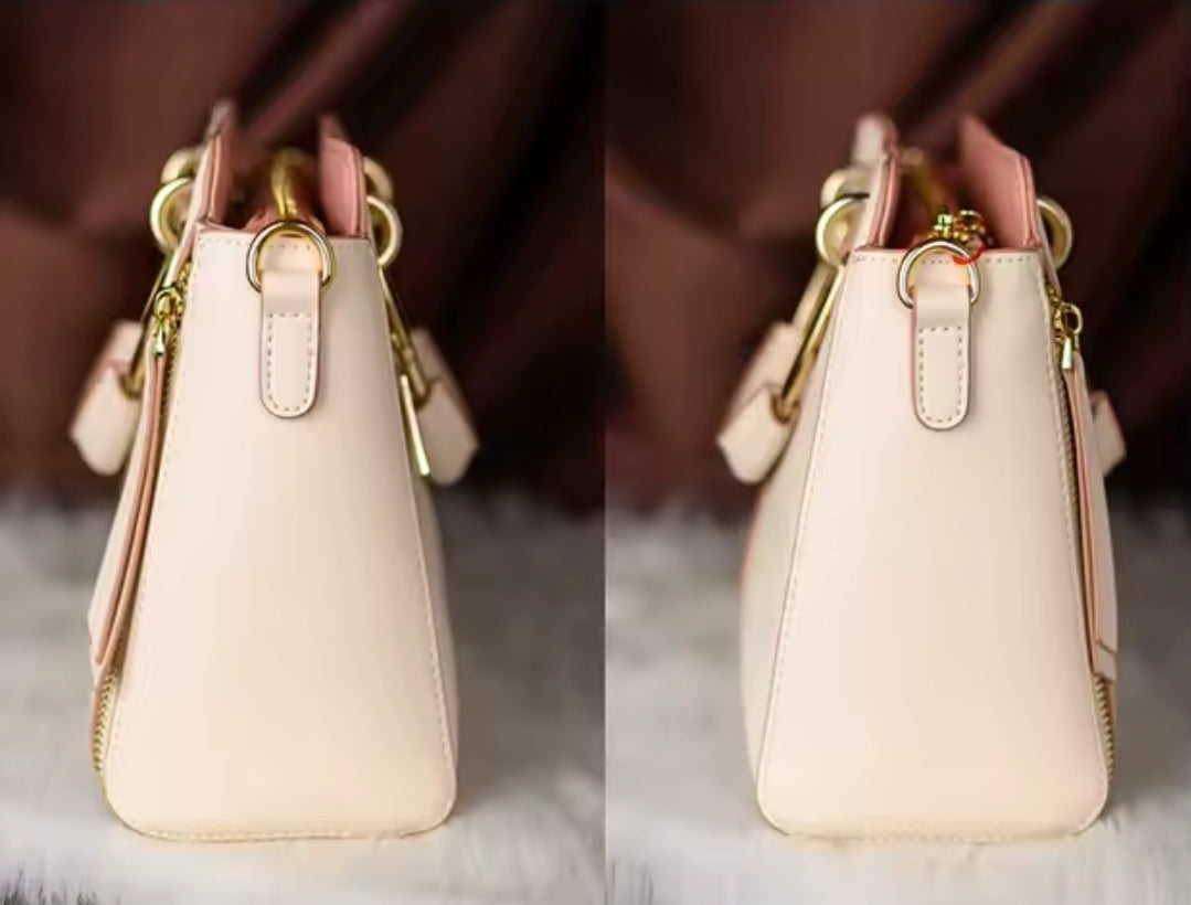Bolsa Feminina Foxer de Couro Personalizado Premium-Modelo Bolsa de Mão