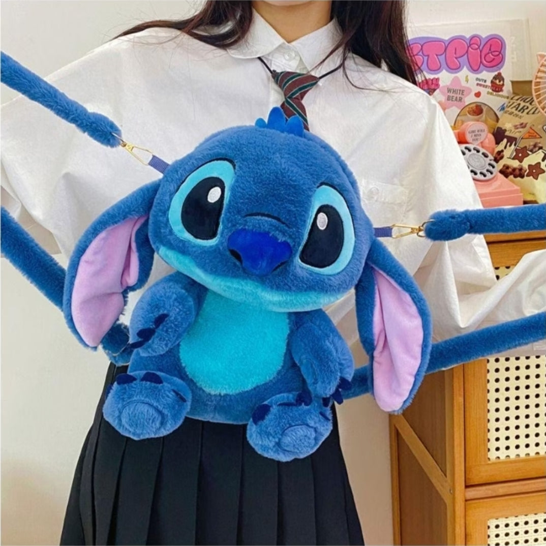A Mochila Stitch de Pelúcia 2 em 1 !