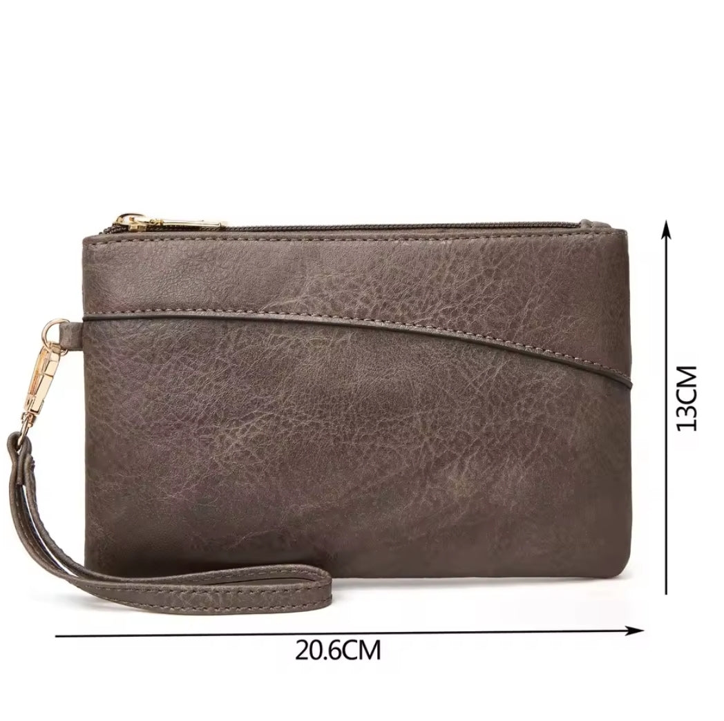 Bolsa Feminina de Couro Impermeável - Modelo Tote + Carteira de Brinde!